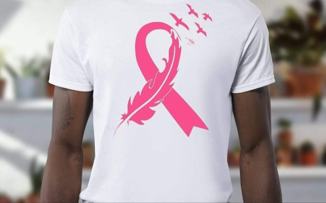 Breast Cancer Awareness T-shirt 🎀 - Benefits Charity