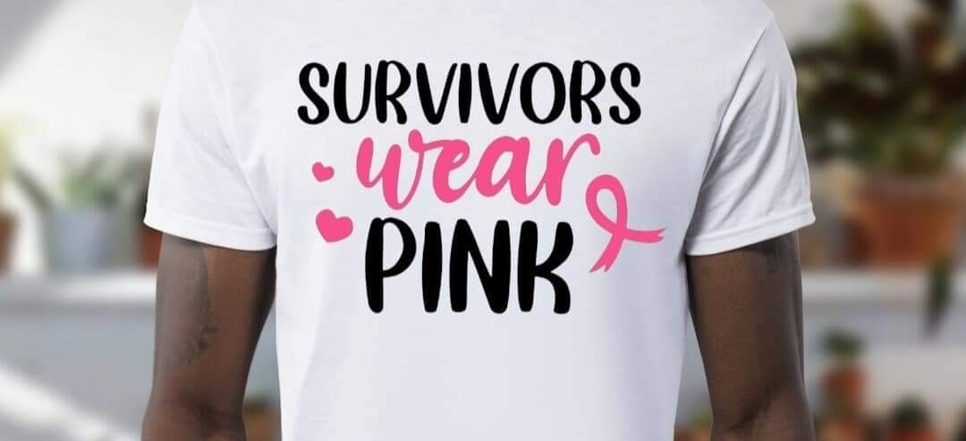 Breast Cancer Awareness T-shirt 🎀 - Benefits Charity