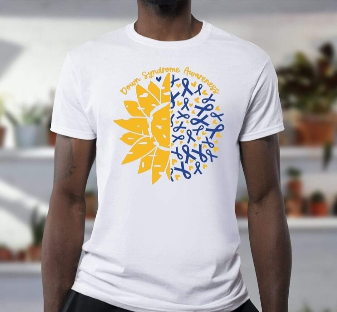 Down Syndrome Awareness T-shirt - Benefits Charity