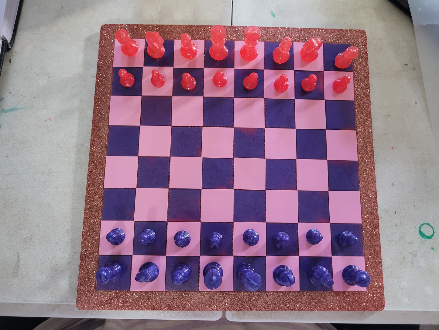 Chess or Draughts Set