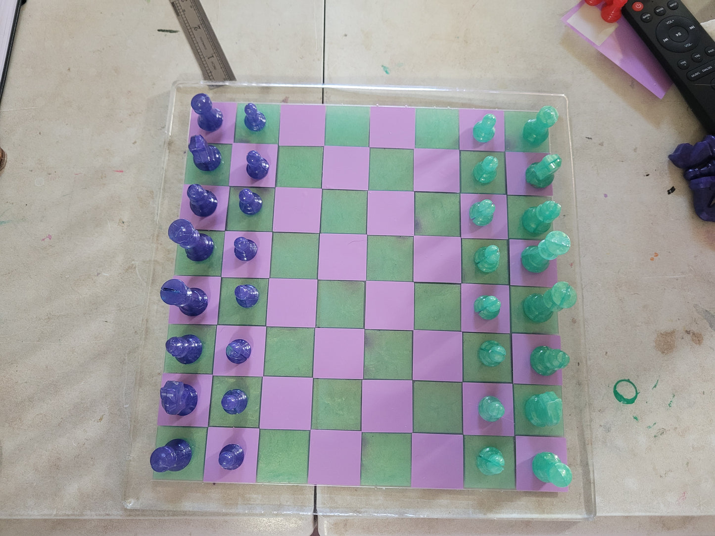 Chess or Draughts Set