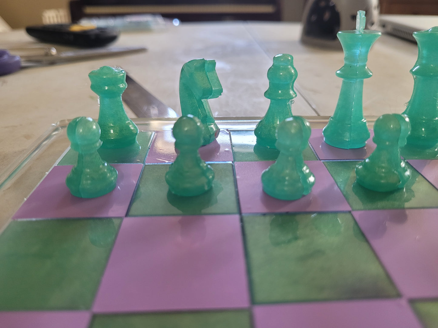 Chess or Draughts Set