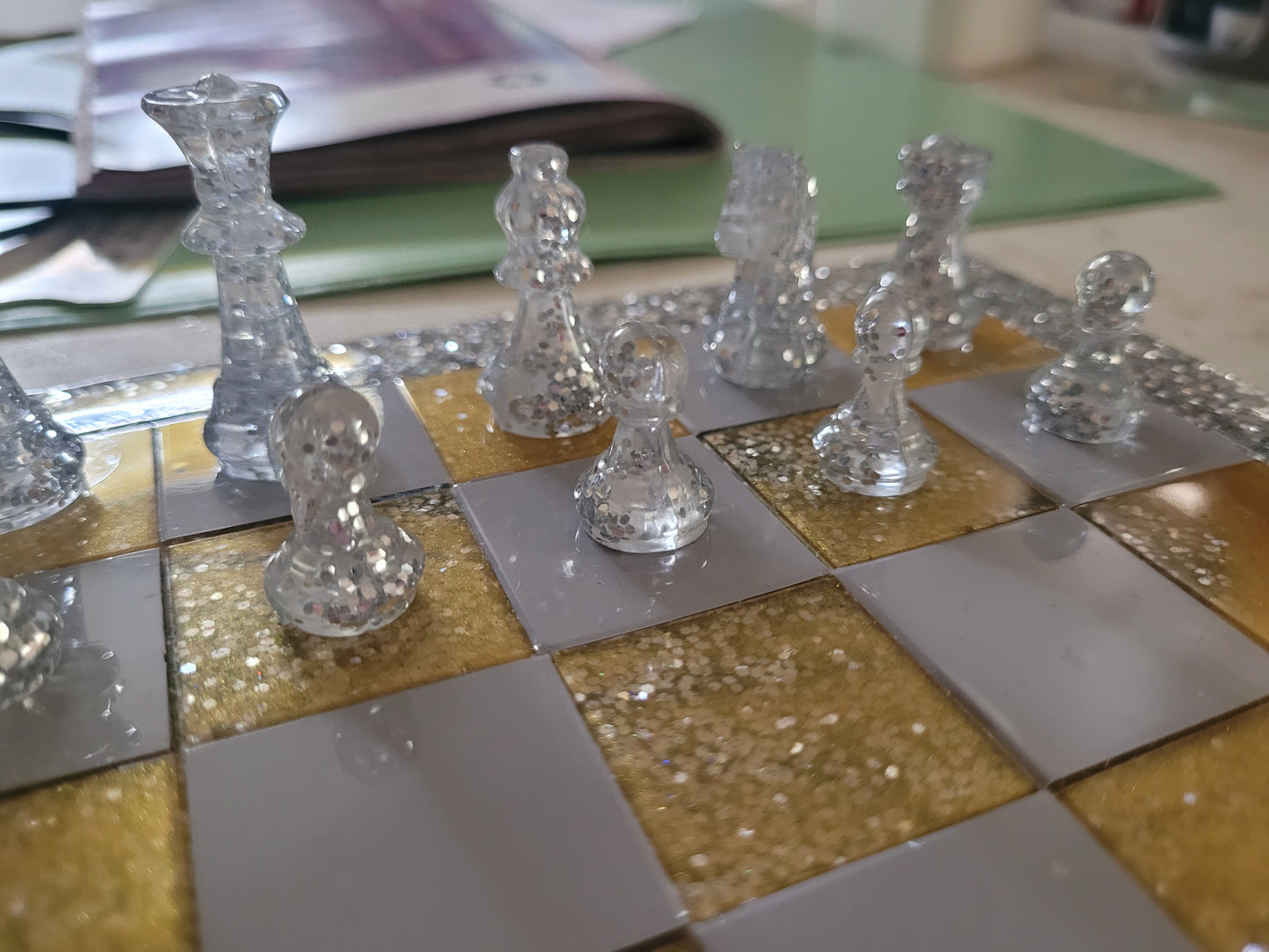 Chess or Draughts Set