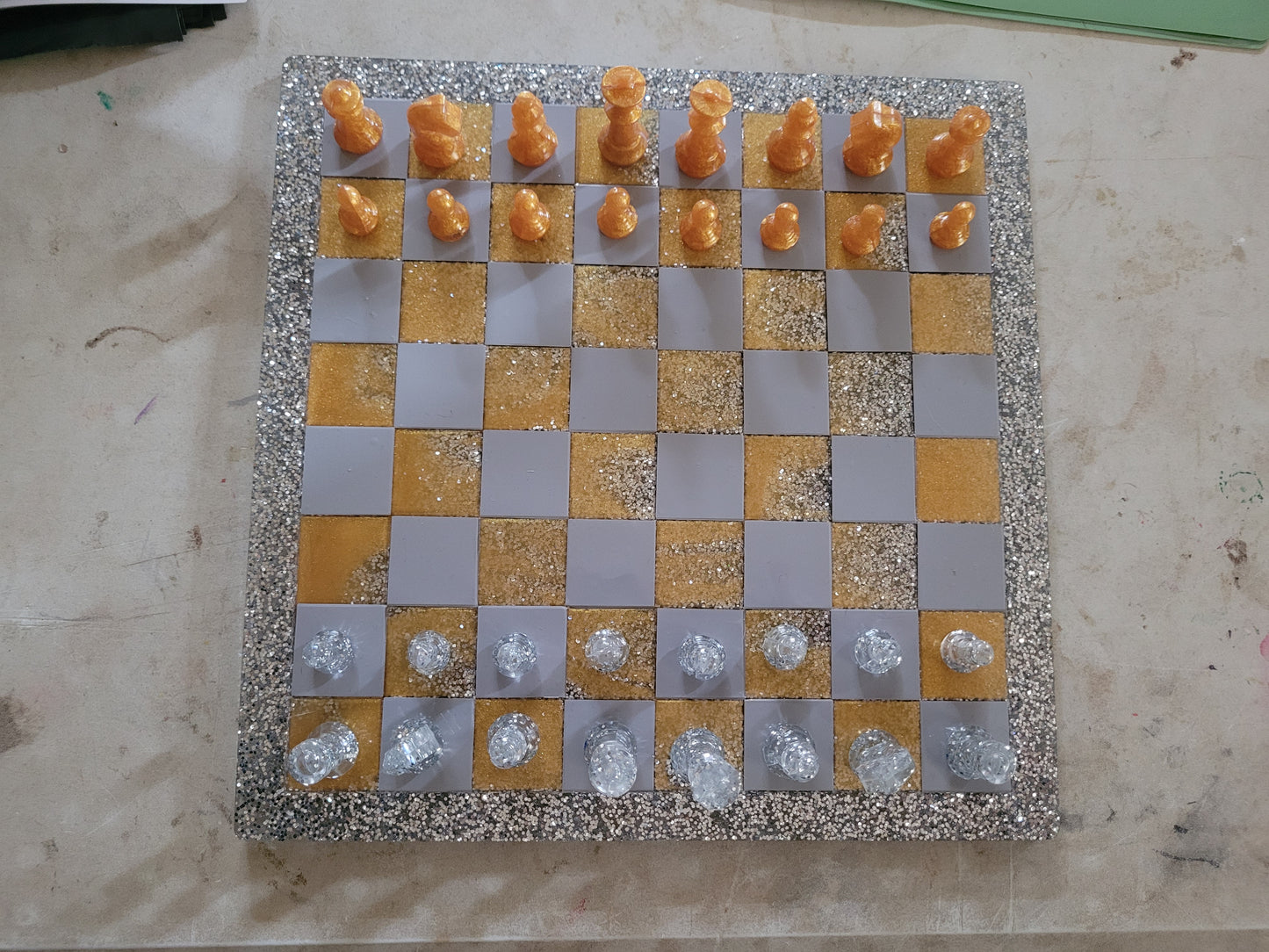 Chess or Draughts Set