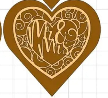 Wooden Heart Plaque