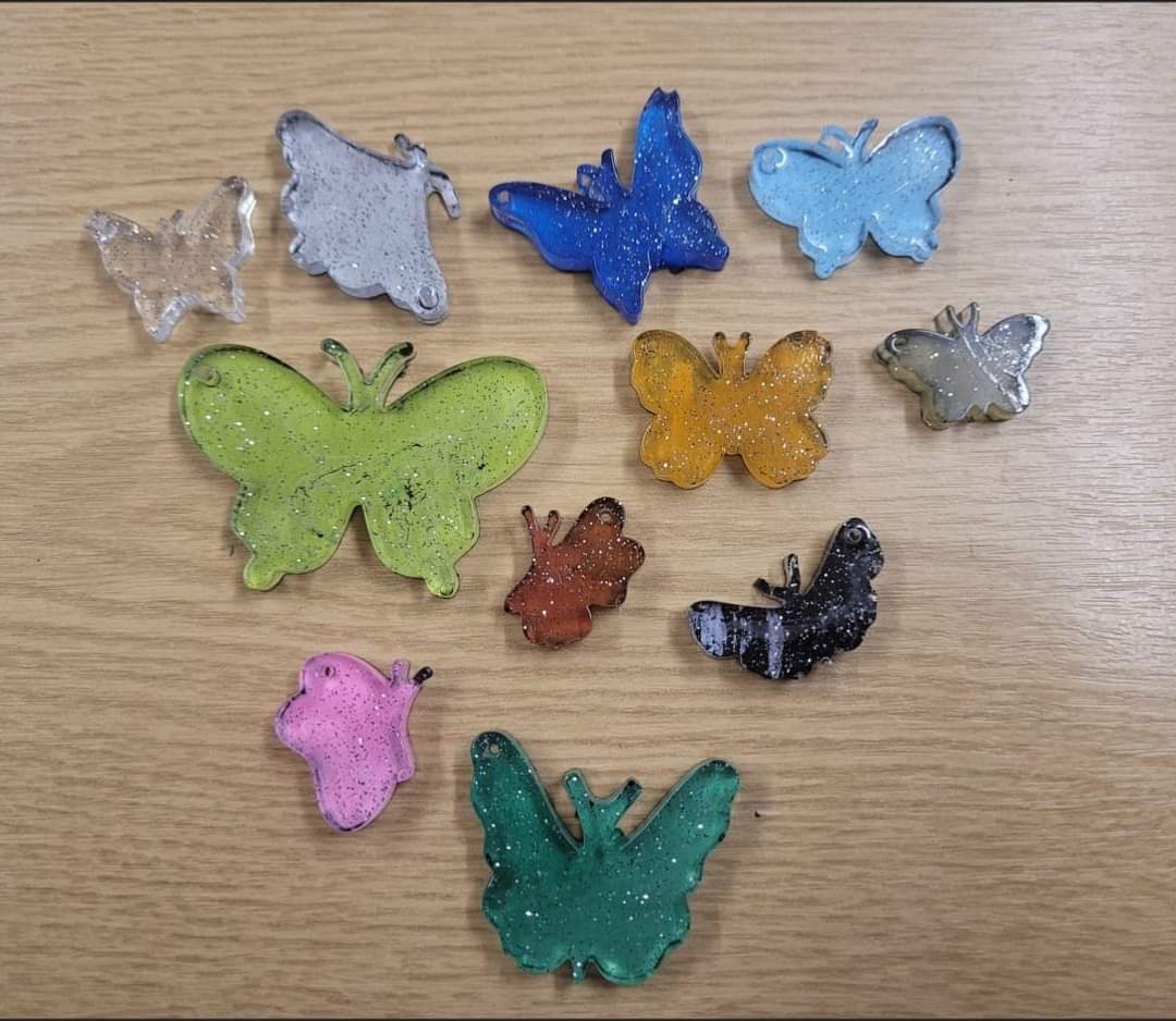 Butterfly Keyring Set (3) - Small