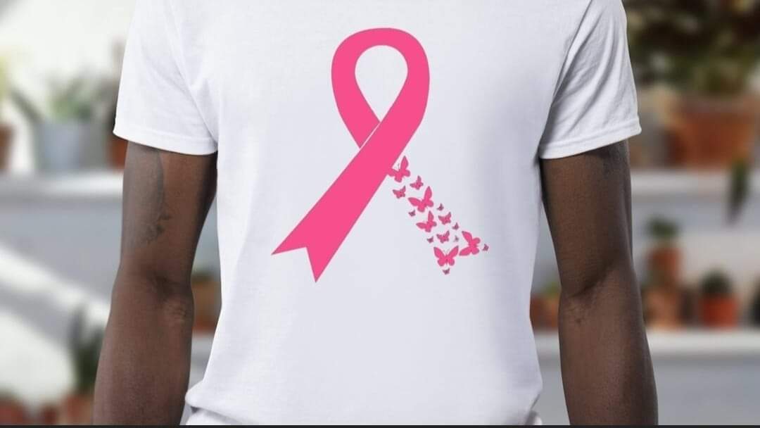 Breast Cancer Awareness T-shirt 🎀  - Benefits Charity