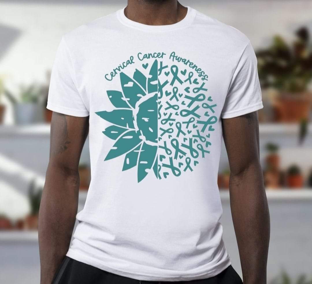 Cervical Cancer Awareness T-shirt - Benefits Charity