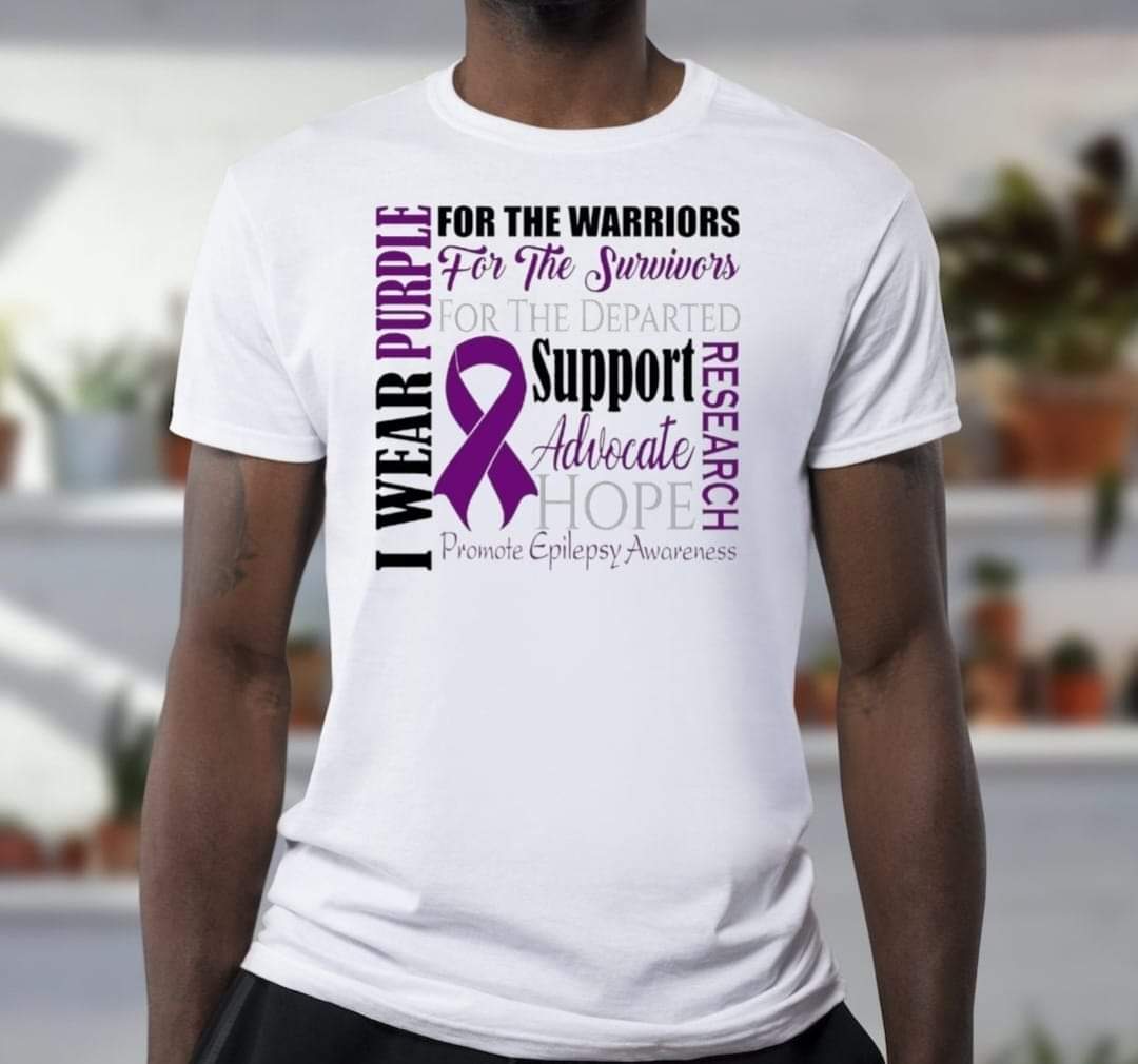 Epilepsy Awareness T-shirts - Benefits Charity