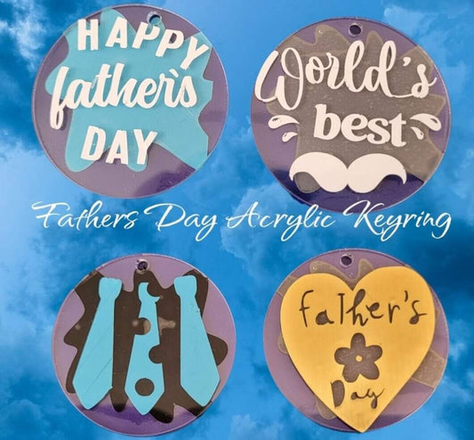 Fathers Day Keyring