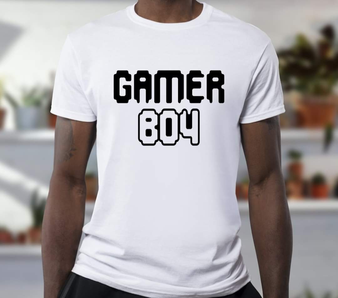 Personalised Gamer T-Shirt  - Child