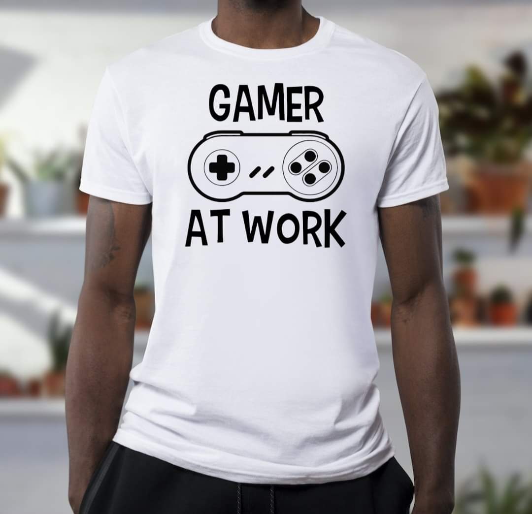 Personalised Gamer T-Shirt  - Adult