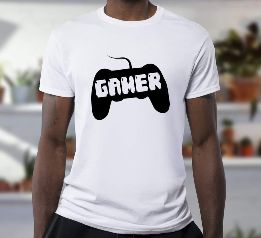 Personalised Gamer T-Shirt  - Adult