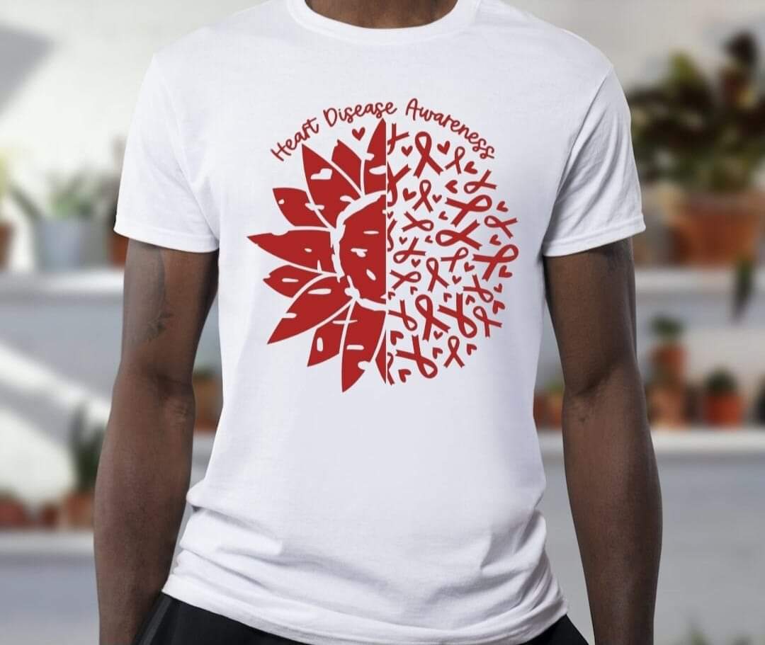 Heart ❤️ Disease T-shirt - Benefits Charity