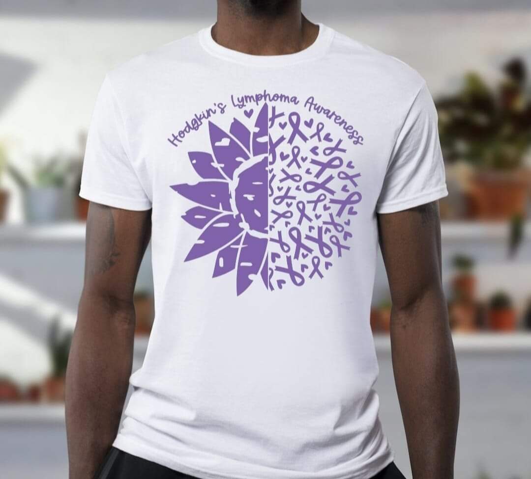 Hodgkins Lymphoma T-shirt - Benefits Charity