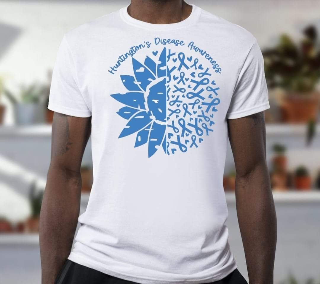 Huntington's Disease T-shirt - Benefits Charity