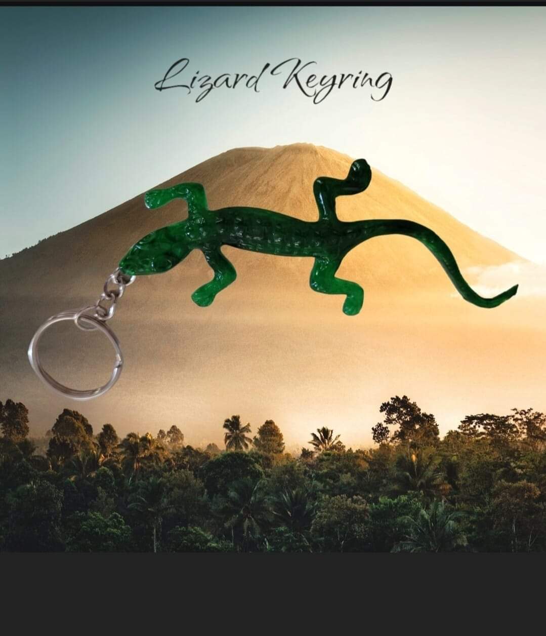 Lizard Keyring 🦎