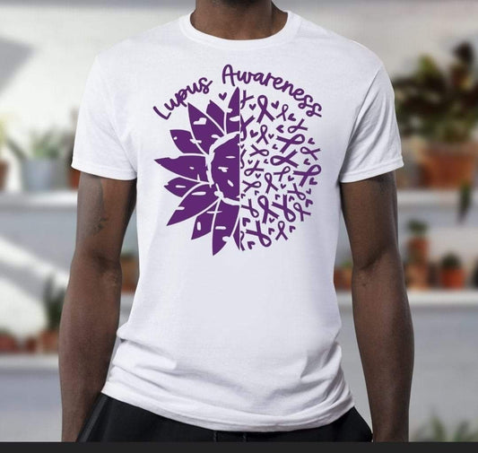 Lupus Awareness T-shirt - Benefits Charity