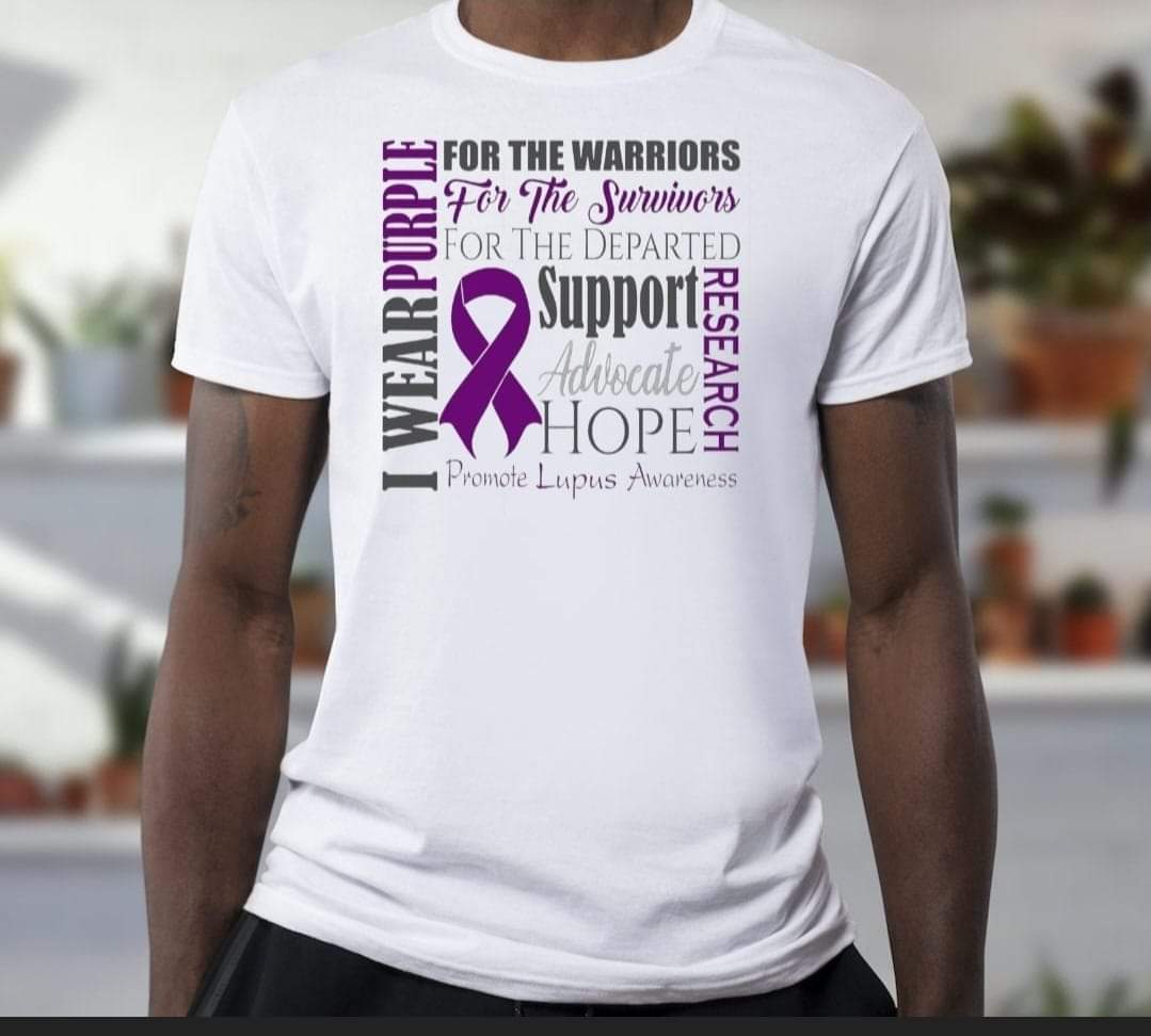 Lupus Awareness T-shirt - Benefits Charity