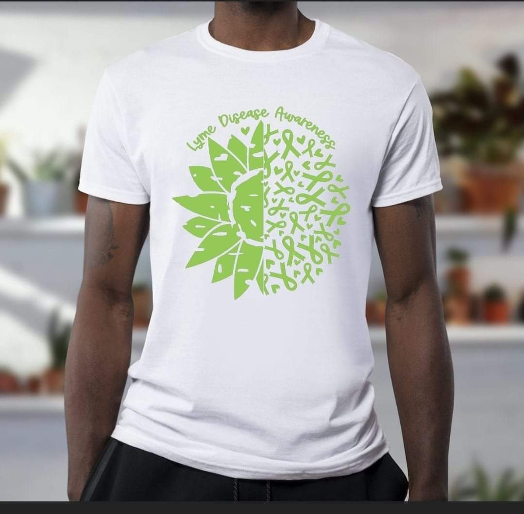 Lyme Disease Awareness T-shirt - Benefits Charity