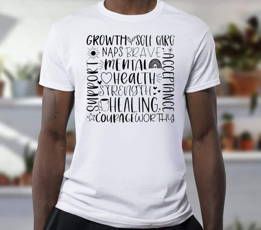 Mental Health T-shirts 1/6