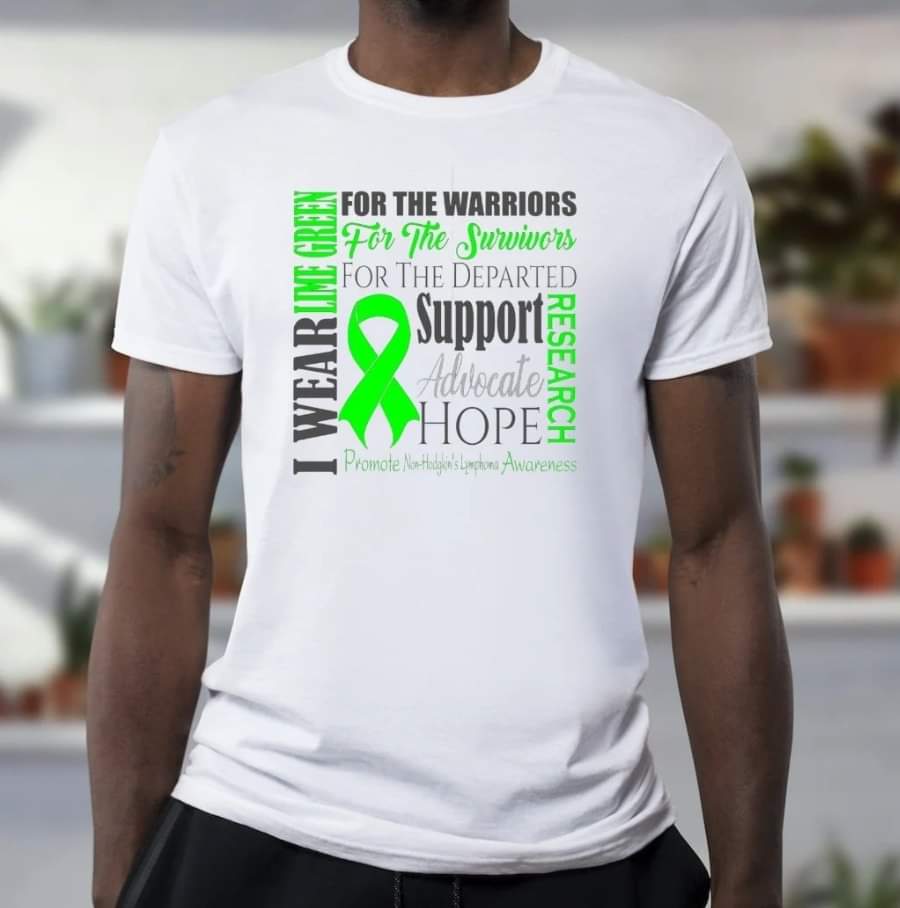 Non - Hodgkins Lymphoma T-shirt - Benefits Charity