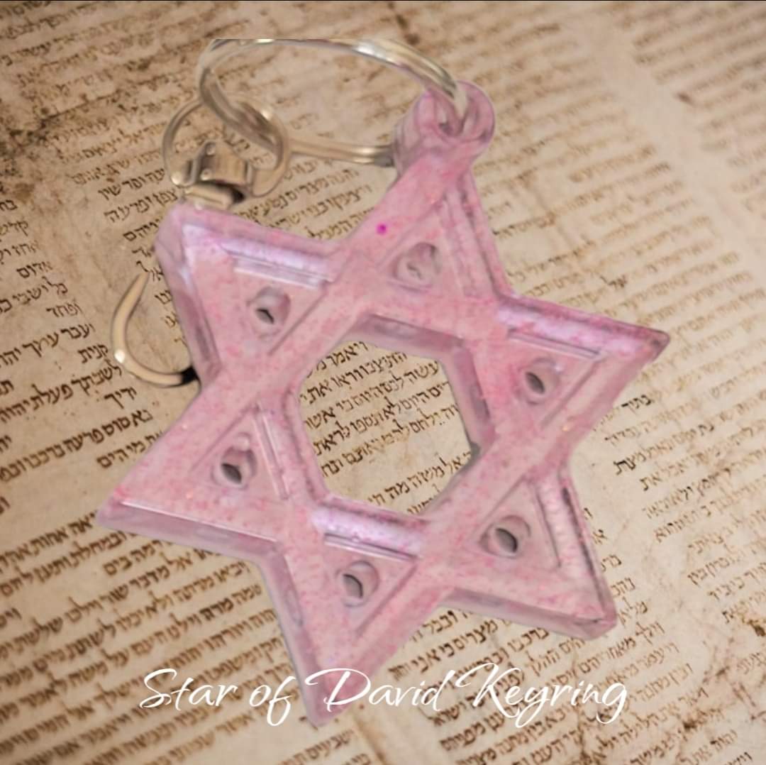 Star of David Keyring