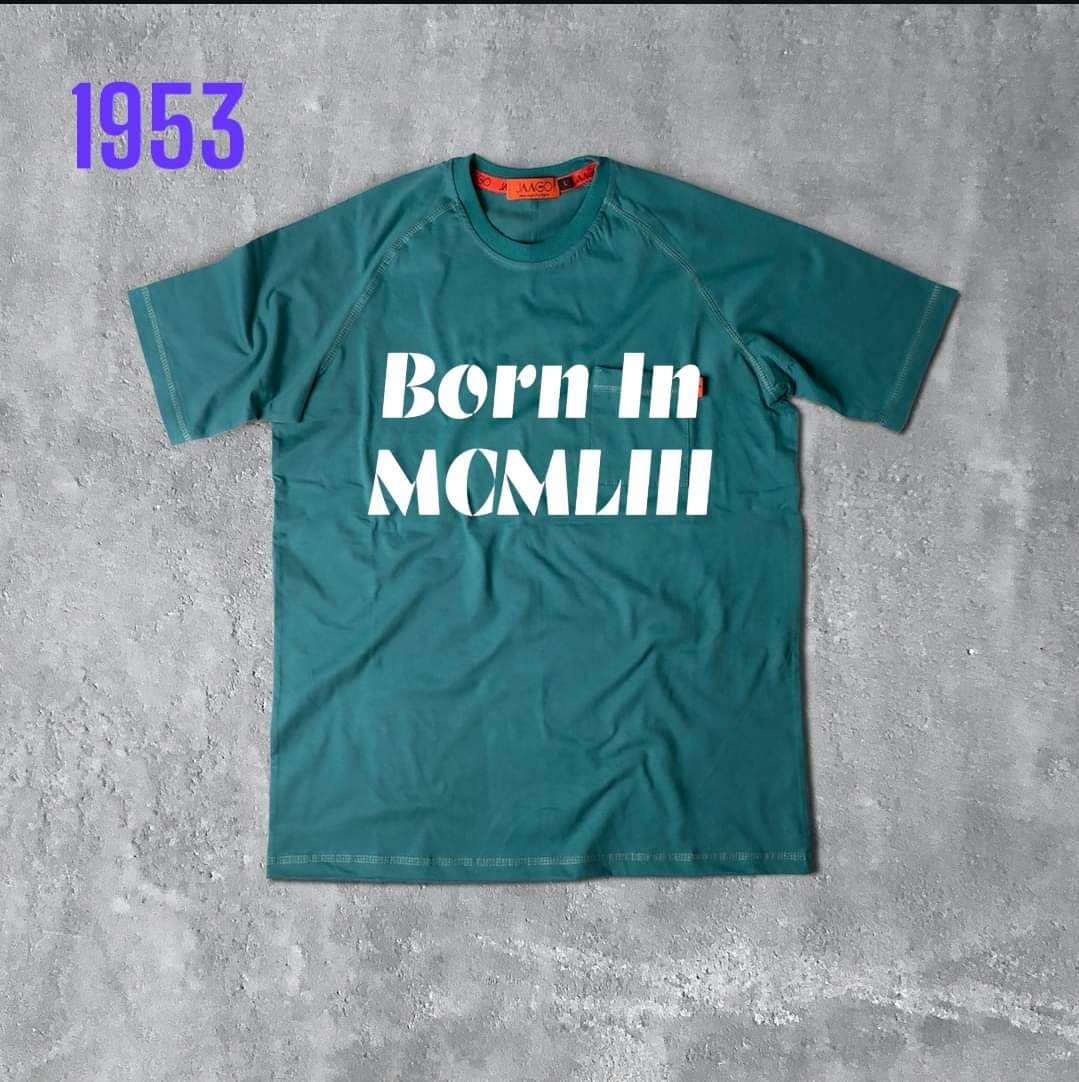 Roman Numerals Birthday T-shirts