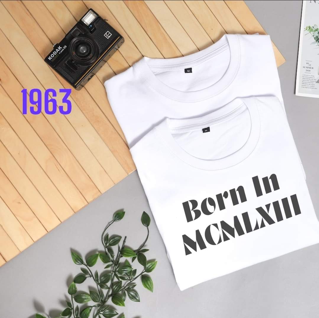 Roman Numerals Birthday T-shirts