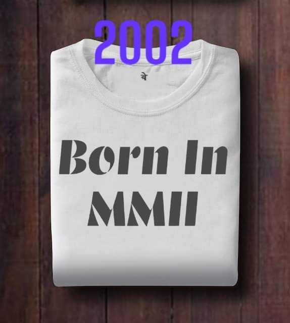 Roman Numerals Birthday T-shirts