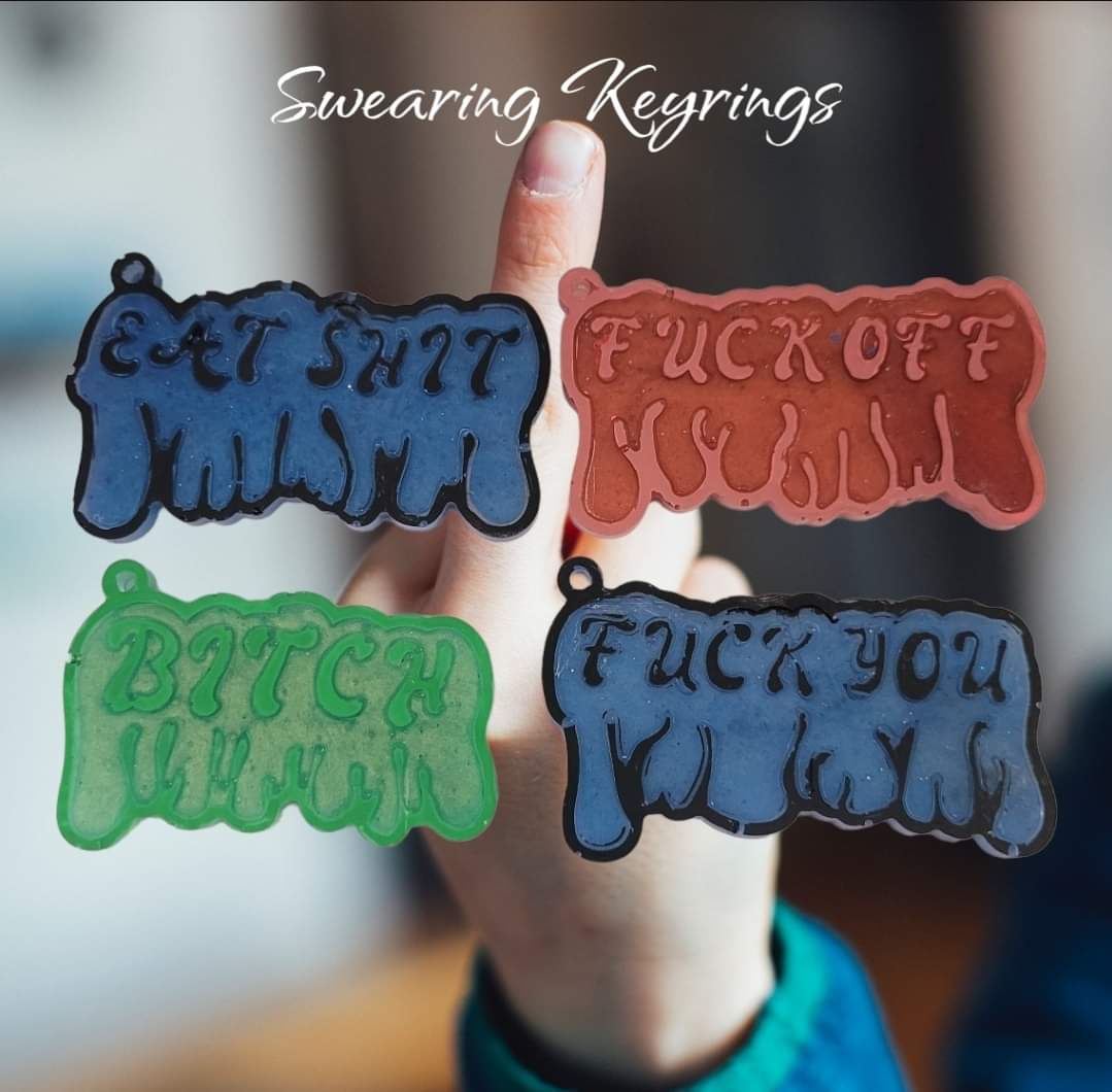 Swearing Keyrings 🤬