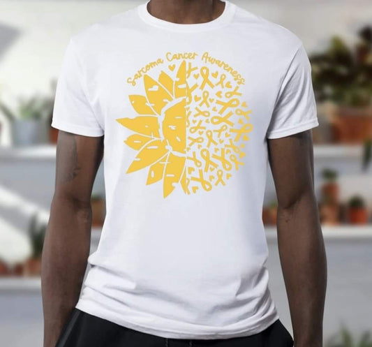 Sarcoma Awareness T-shirt - Benefits Charity