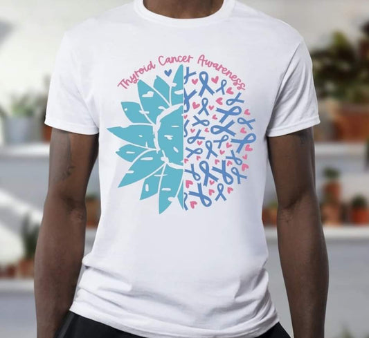 Thyroid Awareness T-shirt - Benefits Charity