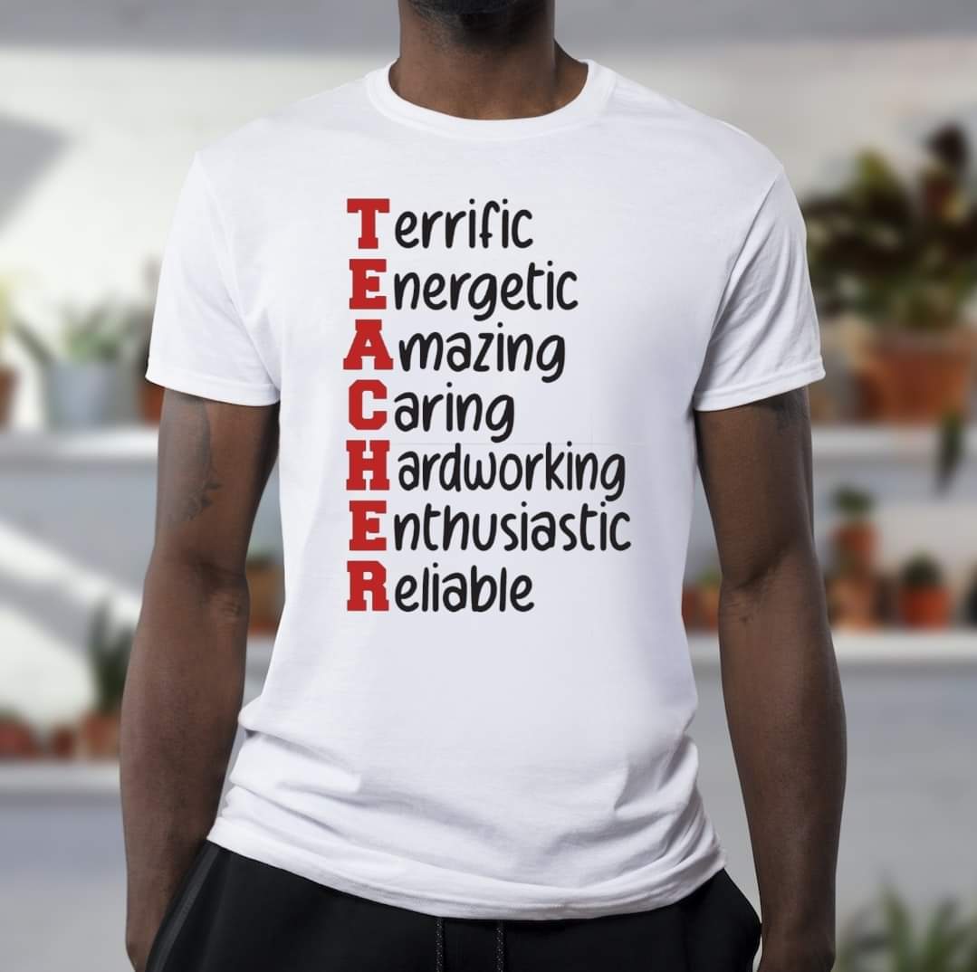 Teacher T-shirts 1/2