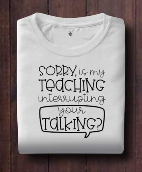 Teacher T-shirts 1/2