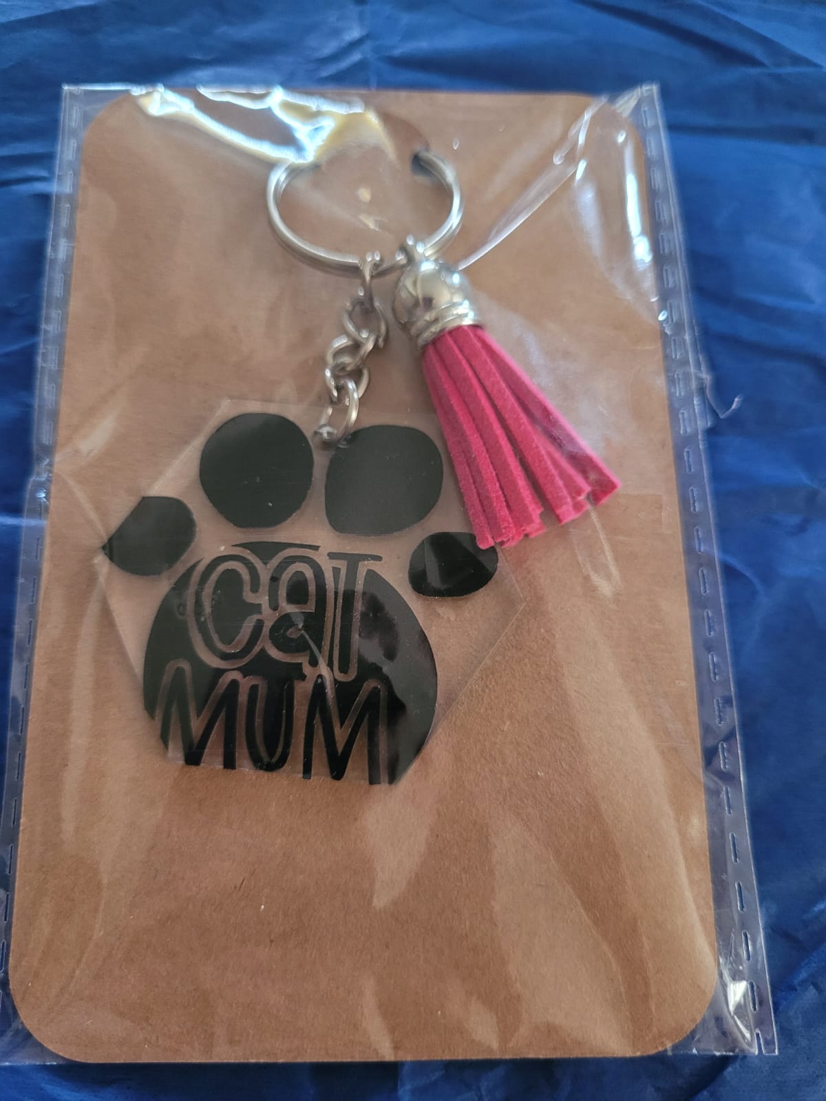 Crazy Cat Lady Keyring