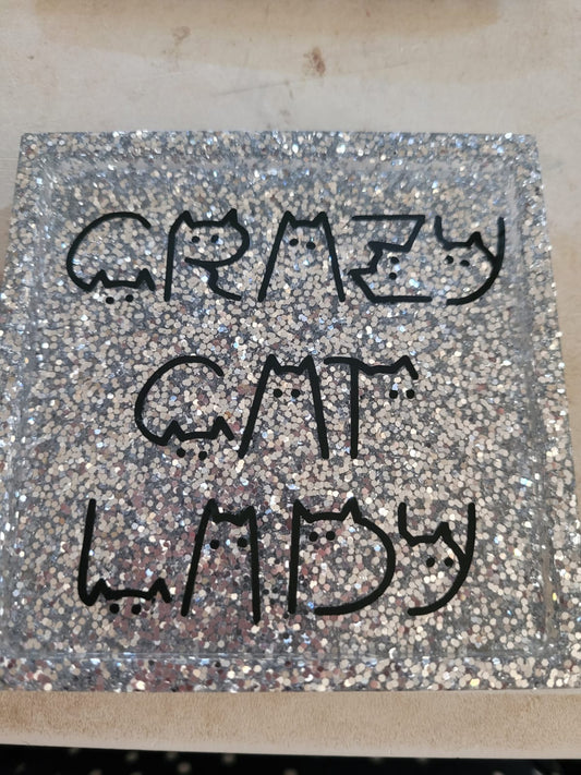 Crazy Cat Lady Coasters