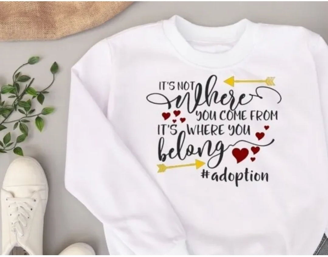 Adoption Tshirts  - Children & Adults!