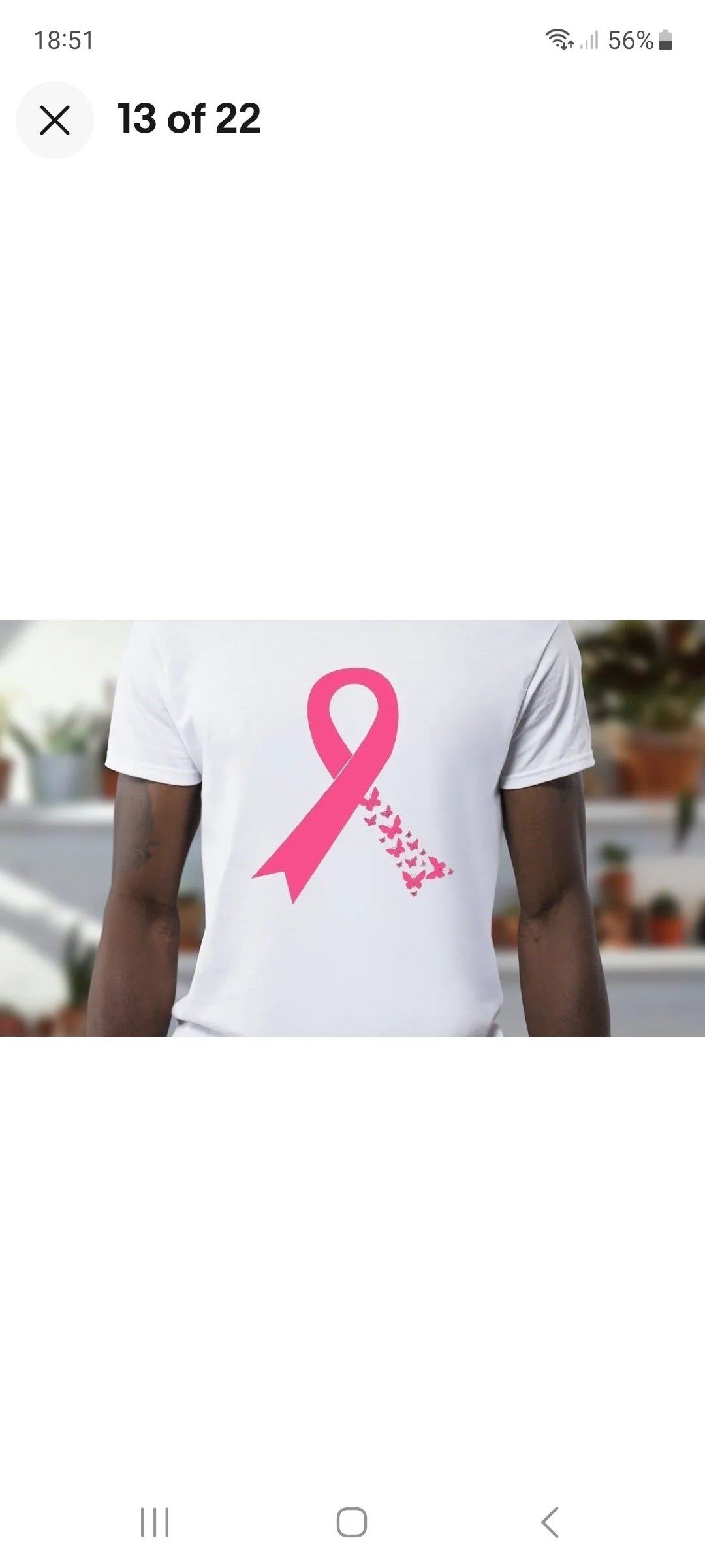 Cancer Awareness T-shirts - Benefits Charity