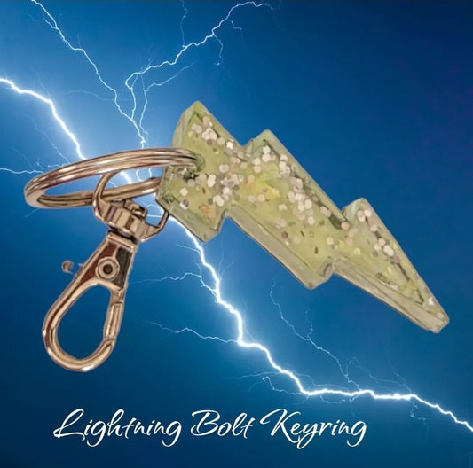 Lightning Bolt Keyring