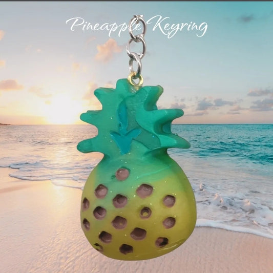 Pineapple Keyring 🍍