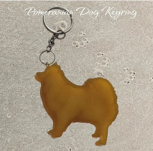 Pomeranian Keyring