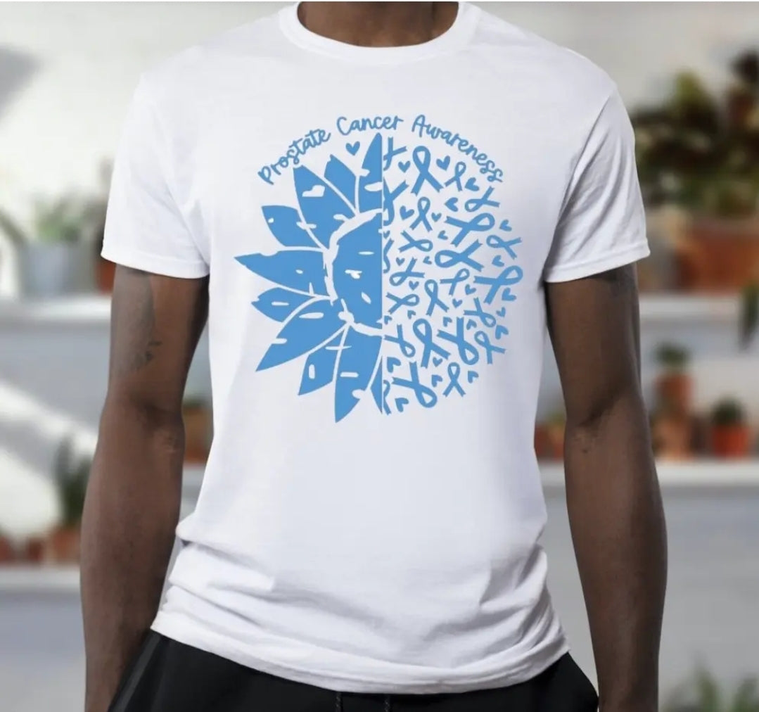 Prostate Cancer Awareness T-shirt  - Benefits Charity