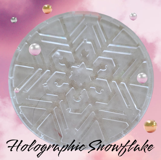 Holographic Snowflake Decoration