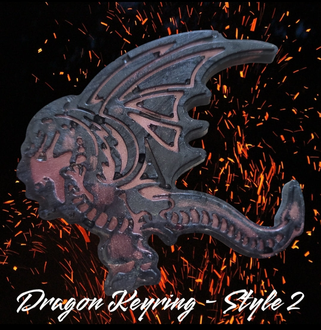 Dragon Keyring