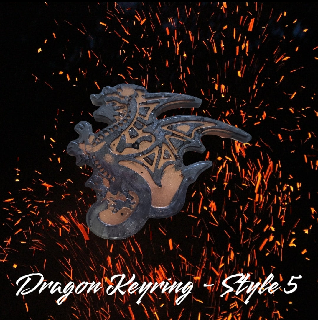 Dragon Keyring