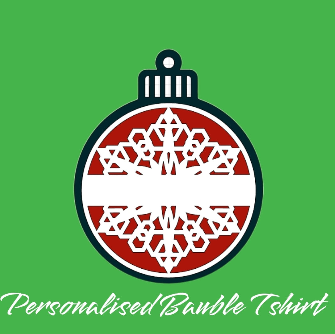 Christmas Tshirt- Personalised