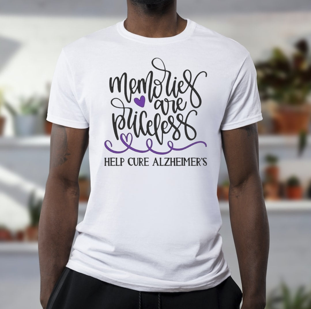 Alzheimer's Awareness T-shirts- Benefits Charity