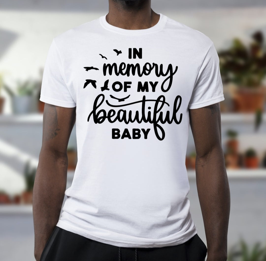 Baby Loss T-shirt - Benefits Charity