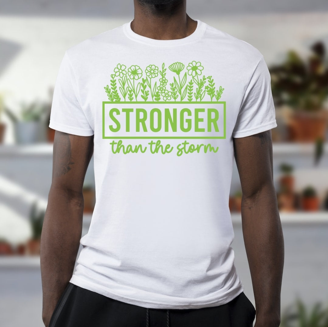 Stronger than the storm t-shirt